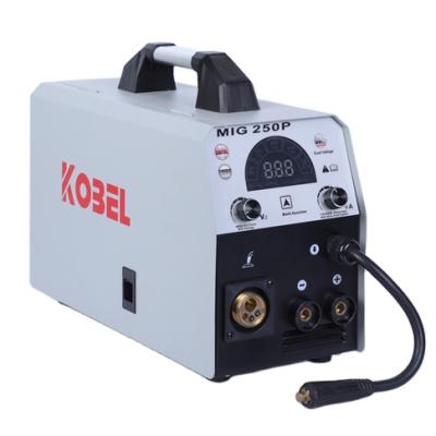 China Cheap Gasless / Gas 2021 Mini Portable Poste Solda Mig Welding Machine For MIG Welders Aluminum Materials 250P for sale