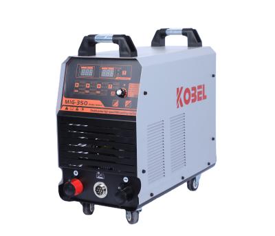 China Aluminum Welder High Quality Digital Hot Selling Professional MIG Double Gas Voltage Show MIG 350 Inverter Welding Machine for sale