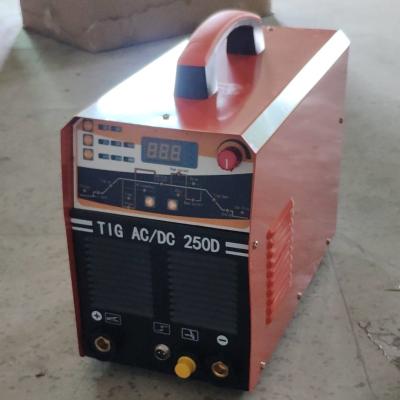 China igbt inverter ac dc cat 250 gasless pulse welding machine for aluminum welder in stock for sale