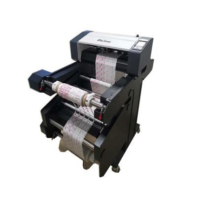 China Roll to roll label cutter rewinder label sticker cutting machine/digital label die cutting machine 1160*960*1260mm for sale