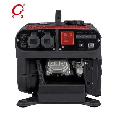 China Mini Gasoline Portable Generator 2.8kVA Inverter Generator 2.2kW Open Frame Generator Recoil Start XG-KF2000T for sale