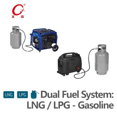 China Dual Fuel System LPG / LNG Function For Silent Gasoline Generator Inverter Generator 2600 for sale