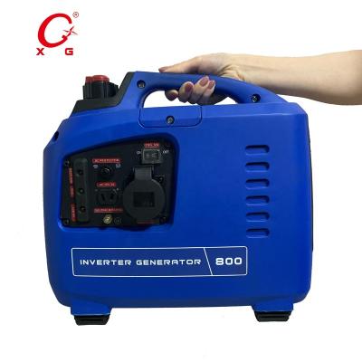 China Ultra Light All 4 Stroke Mini Gasoline 1kVA Inverter Generator 0.8kW Portable Backup Generator Copper Recoil Start 800 for sale