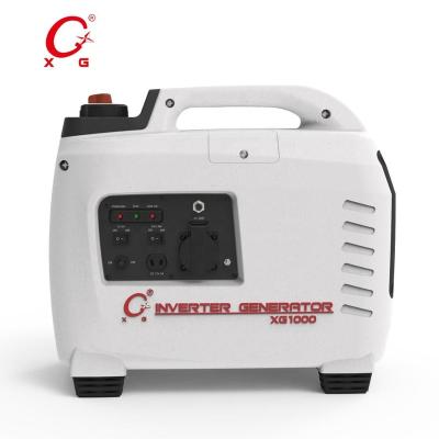 China Silent Portable Gasoline 1.2kVA Inverter Generator 1kW Generator Building Stand Generator Recoil Start 1000 for sale