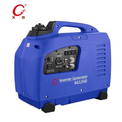 China Gasoline 1.6kVA Inverter Generator 1.3kW Silent Portable Backup Generator Recoil Start 1350 for sale