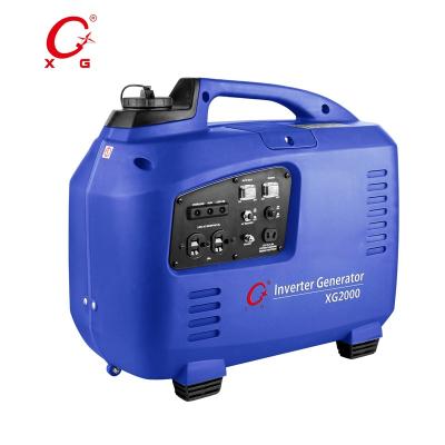 China Silent Portable Gasoline Generator 2kVA Inverter Generator 2kW Generator Recoil Start 2000 for sale