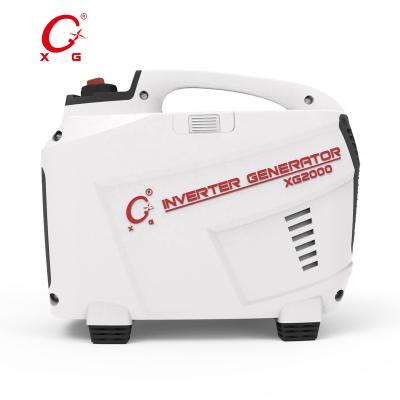 China Silent Portable Gasoline Generator 2kVA Inverter Generator 1.6kW Recoil Start Digital Inverter Generator 2000 for sale