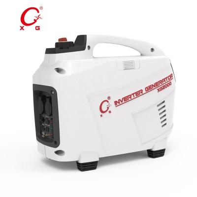 China Silent Gasoline Generator Recoil Start 2kVA Inverter Generator 1.6kW Digital Portable Inverter Generator 2000 for sale