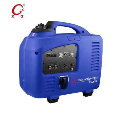 China Super Quiet Recoil Start Gasoline Generator 3.0kVA Inverter Generator 2.6kW Portable Generator 2600 for sale