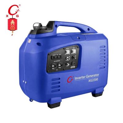 China Silent Gasoline 2.75kVA Construction Generator Inverter 2.2kW Portable Generator Backup Start 2200 for sale