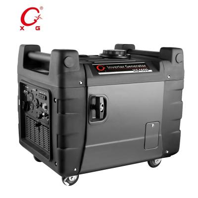 China Silent Gasoline Generator 5.2kVA Inverter Generator 4.6kW Start Digital Electric Generator 4600 for sale