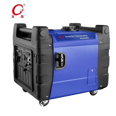 China Silent Gasoline Generator 5.2kVA Inverter Generator 4.6kW Start Digital Electric Generator 4600 for sale