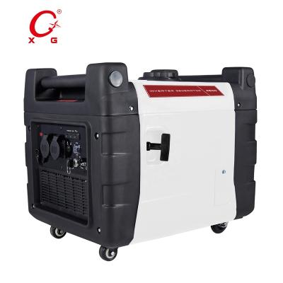 China Silent Gasoline Generator 5.2kVA Inverter Generator 4.6kW Remote Start Digital Generator 4600 for sale