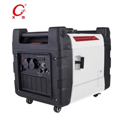 China Silent Gasoline Generator 5.2kVA Inverter Generator 4.6kW Start Digital Electric Generator 4600 for sale