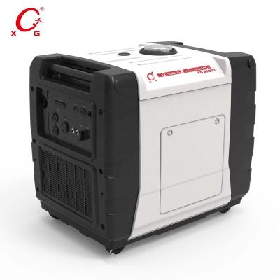 China 6.3kVA Outdoor Silent Diesel Inverter Generator 5000W Start XG5600D Diesel Portable Electric Generator 5600D for sale