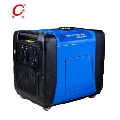 China 6.3kVA Inverter Outdoor Diesel Generator Remote Start Generator XG5600D Digital Silent Silent Backup 5000W Generator 5600D for sale