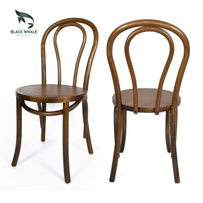 China Supplier Sedie Cadeiras Sillas De Para Comedor Cheap Traditional Round Back Restaurant Party Events Wedding Stackable Antique Dining Chairs for sale