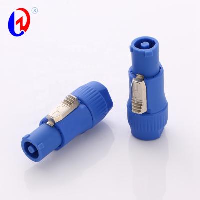 China audio & HPA Three Core 250V 20A Power Jack Cable Speakon Plug Video High Quality Connector for sale