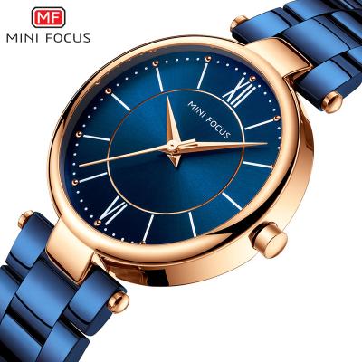 China New Fashion Mini Focus 0189L Chronograph Woman Watch Alloy Case Japan Movement Waterproof Quartz Watch for sale