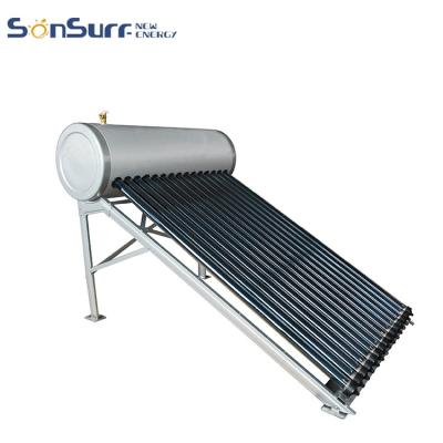 China Home High Pressure Geysers Copper Pipe Solar Hot Water Heater Calentadores Solares 300Its Presurizados for sale