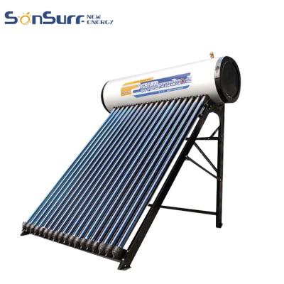 China Home Operation 200 Liter Thermosyphon Heat Pipe Solar Water Heater for sale