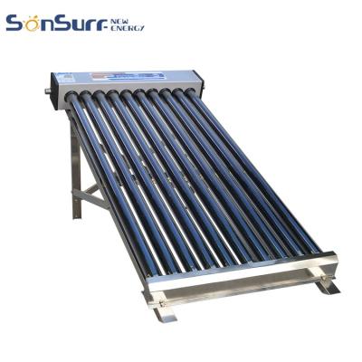 China Water Heater Non Pressure Water Heat Pipe Solar Collector Price Made in China for sale