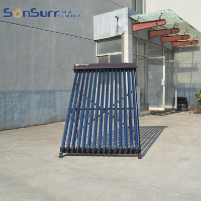 China Home Keymark Srcc Approved Arabic Hot Air Price Heatpipe Solar Collector for sale