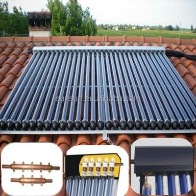 China SunSurf SC-C01 SRCC Keymark Solar Hot Water Thermal Passive Solar Collectors for sale