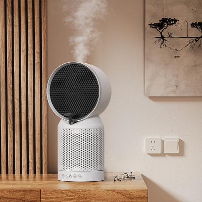 China Hot Selling Car Office Car Office Ozone Air Diffuser Smart Ultrasonic Hepa Filter Personal Air Purifier Humidificador for sale