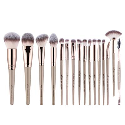 China Mixing Private Label Makeup Eyelash Professional Synthetic Facial Hair Eyeshadow Brush 16Pcs Smudge Brush Ever Beauty for sale