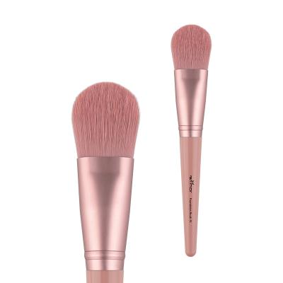 China Synthetic Face Makeup 1Pcs Facial Hair Hair Make Up Brush Foundation Makeup Brushes Private Label Acceptable for sale