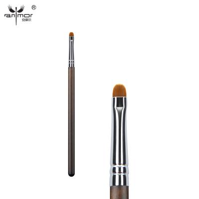 China Professional Custom Logo Synthetic Hair Lip Face Eyeliner Wooden Handle Makeup Brushes With Soft for sale