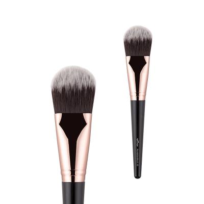 China Professional Synthetic Face Makeup 1Pcs Synthetic Facial Hair Make Up Brush Foundation Makeup Brushes Private Label Acceptable for sale