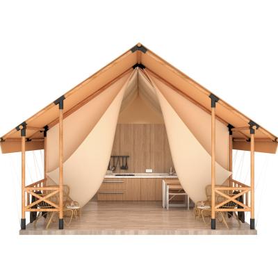 China Extended Type 2021 High Quality Special Design Luxury Tent Life Resort Tent for sale