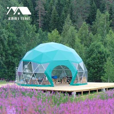 China Extended Type 2021 New Design House Camping Transparent Glamping Dome Tent for sale