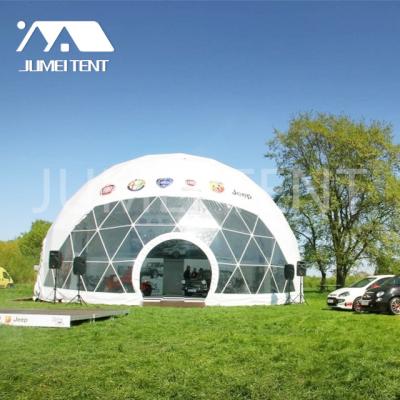 China Extended Type Transparent Geodesic Waterproof Round Desert Tent House Eco Hotel Luxury Prefab Decoration Heated Prefab Dome Tent Glampingg For Camp for sale