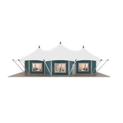 China Extended Type New Products Pole Supplies Luxury Tent Wedding Tent Luxury Camp for sale