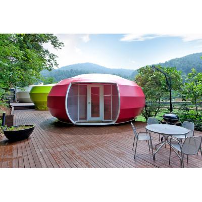 China Extended Type Large Family Camping Apple Glamping Pod Outdoor House for sale