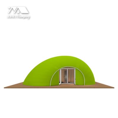 China Extended Type Unique Look Design , Luxury Snail Glamping Hotel Tent for sale