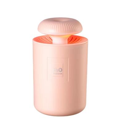 China New Appearance 450ML Car Humidifier Bedroom Car Humidifier Mini Colorful Gradient Light Continuous USB Personality Continuous Humidifier for sale