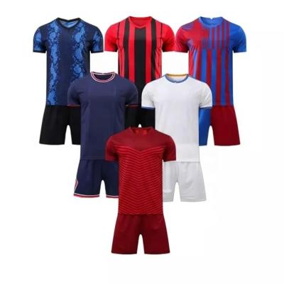 China Sets Sets Soccer Jersey Sets Sublimation Soccer Wear For Men's Practice Football Shirts Custom Football Sportswear Soccer Team Uniform for sale