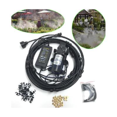 China Biofuel Industry 18M High Pressure Misting Fogging System Fogging Machine Disinfection Greenhouse Mini Indoor 12V Hose Low DC Water Pump for sale