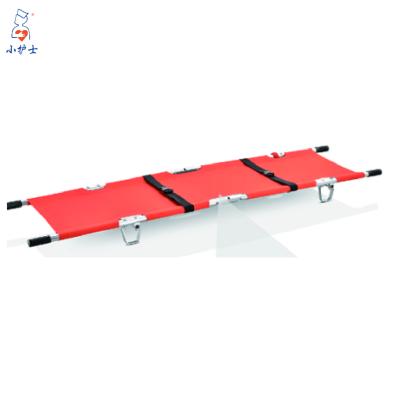 China PKDJ-3 Medical Products Hospital Stretcher Ambulance Aluminum Alloy Fold Emergency Foldable Stretcher for sale