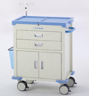 China F-5 Metal Emergency Trolley , Hot Sale Hospital Trolley for sale