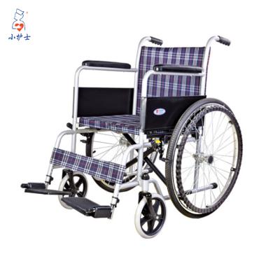 China Aluminum alloy medical manual wheelchair for hospital, hot sale chair with wheels for sale