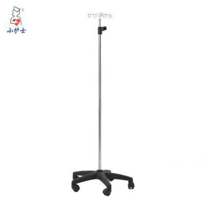 China M-3C Metal IV Rack For Adjustable Infusion Drip Rod , IV Pole for sale