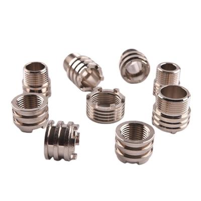 China Factory Plastic Fitting Low Price Brass Injection Pipe Fitting Insert For PPR Fittings for sale