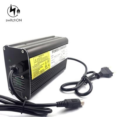 China LED Indicator Charging Mobility Scooters 50.4V 5A 12S UPS 44.4V Lithium Li-ion Battery Charger for sale