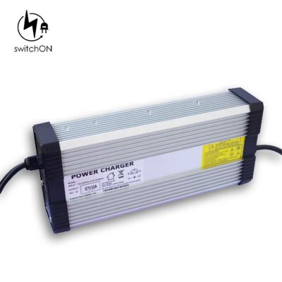 China LED Indicator New Arrivals 63V 15A 15S Electric Unicycle Motorcycle 55.5V Lithium Li-ion Battery Charger for sale