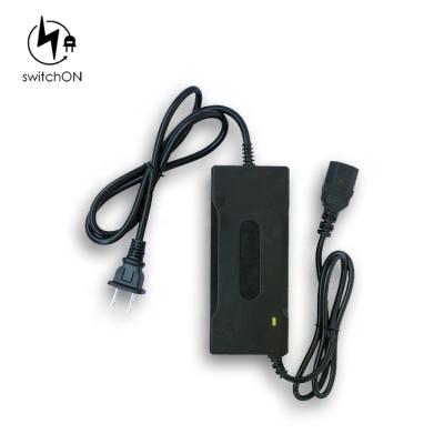 China 50.4V 2A 12S LED Indicator Stability Children Scooter Electromobile 44.4V Lithium Li-ion Battery Charger for sale